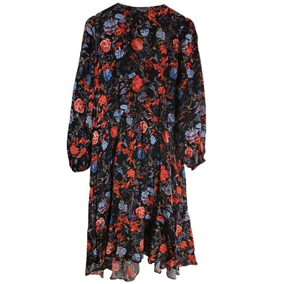 Chloe Kristyn Fallon Dress Floral Wrap NWT 1X - Picture 3 of 7